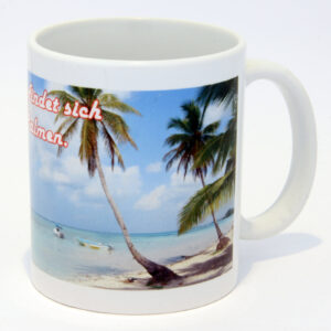 Kaffeebecher Basic mit Musterdecor