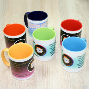 Kaffeebecher BiColor+ mit Musterdecor